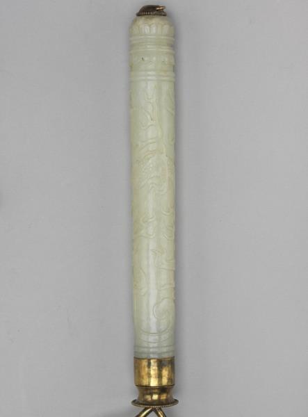 玉柄青金石太平車