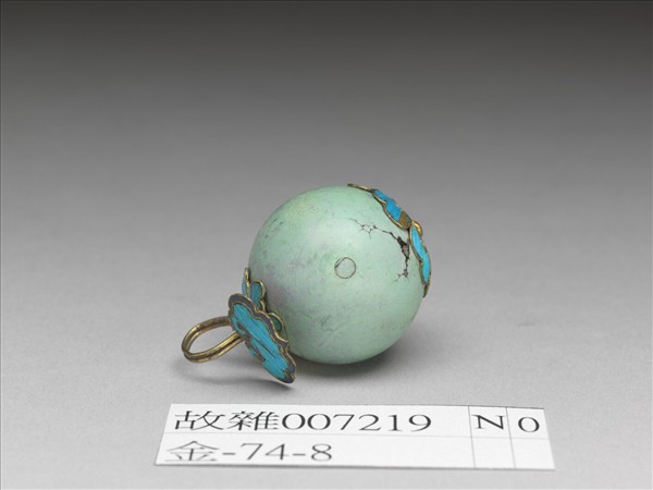 綠松石點翠鈕子