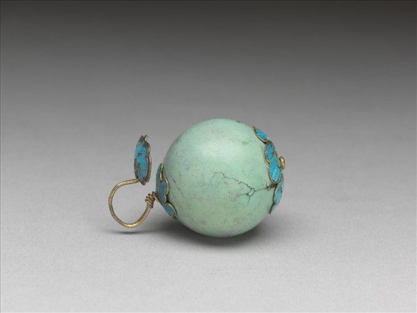 綠松石點翠鈕子