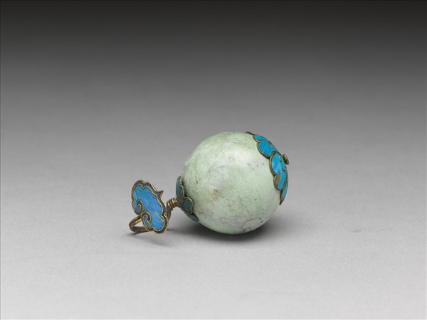 綠松石點翠鈕子