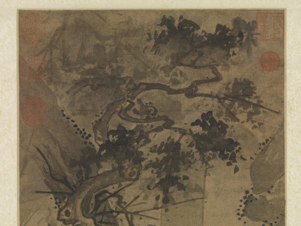 明戴進畫羅漢　軸