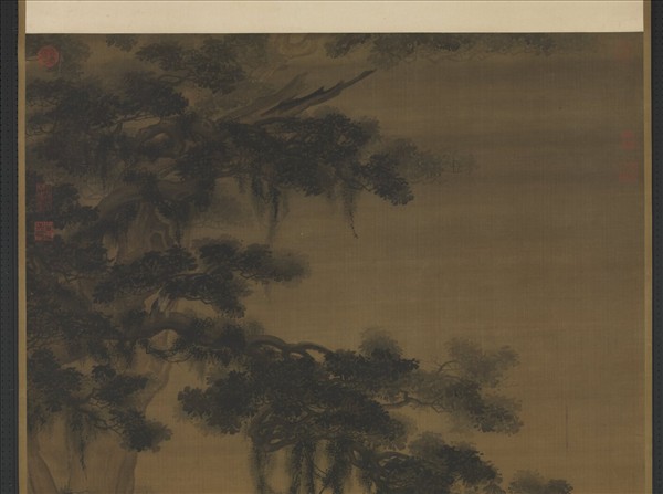 明戴進畫紈牛　軸