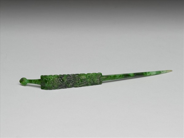 翠玉耳挖簪