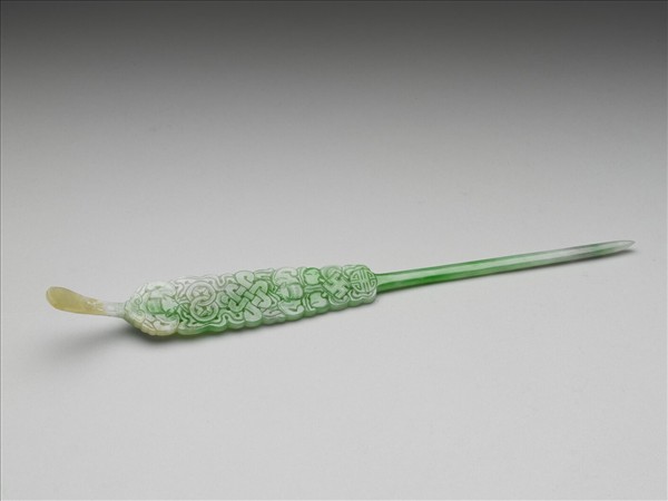 翠玉耳挖簪