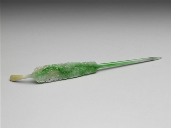 翠玉耳挖簪