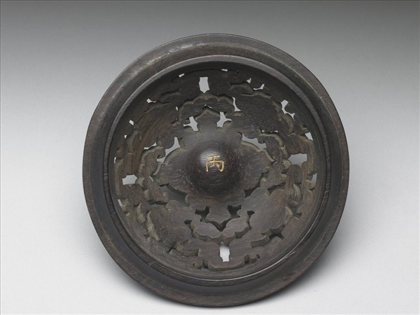 鴛鴦荷葉紋玉頂