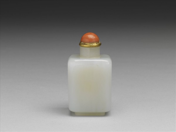 玉方壺式鼻煙壺