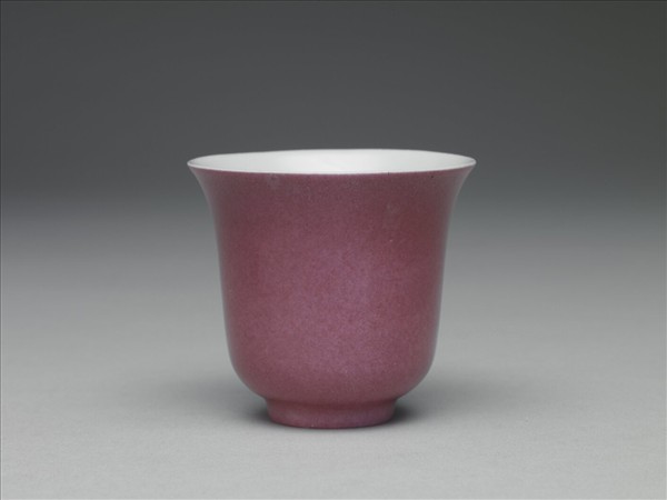 胭脂紅彩杯