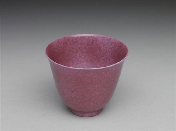 胭脂紅彩杯