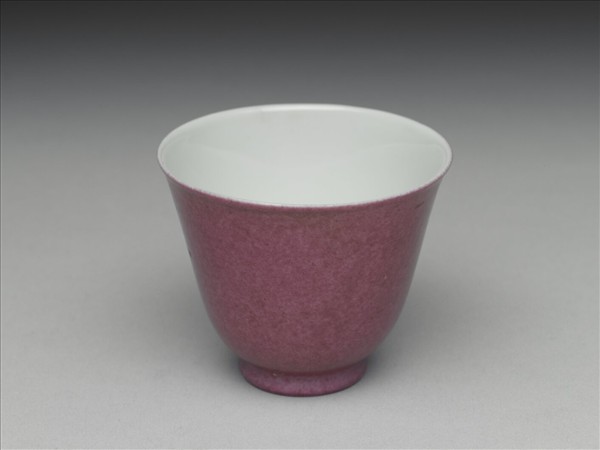 胭脂紅彩杯