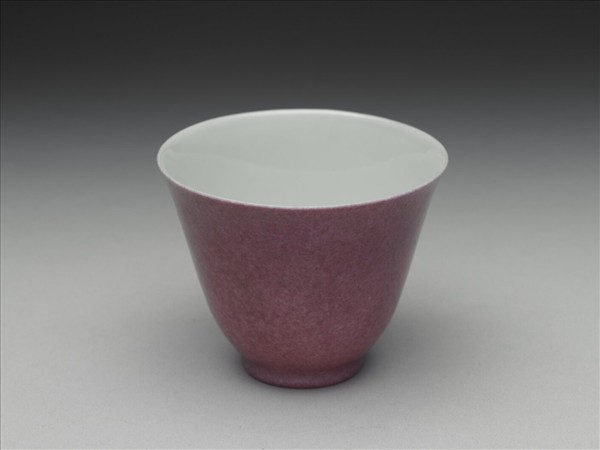 胭脂紅彩杯