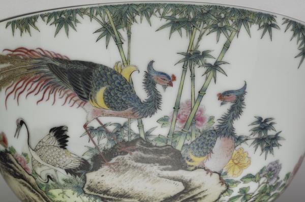 琺瑯彩瓷五倫圖碗