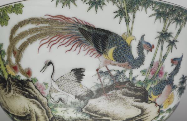 琺瑯彩瓷五倫圖碗