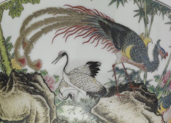 琺瑯彩瓷五倫圖碗