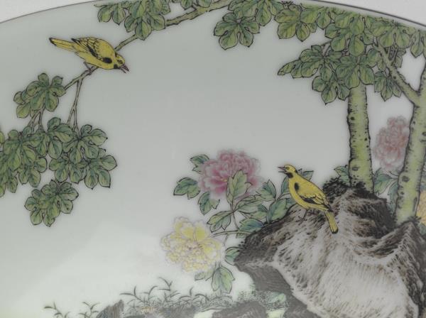 琺瑯彩瓷五倫圖碗