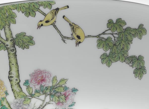 琺瑯彩瓷五倫圖碗