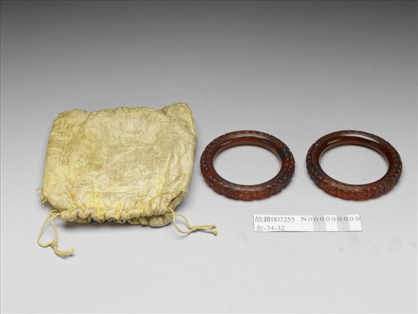 琥珀手鐲（一對）