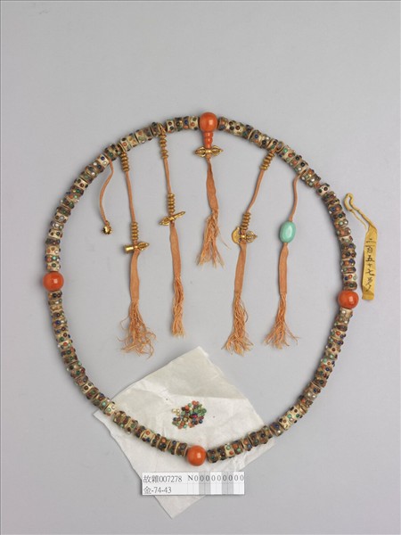 嵌石嘎布拉數珠