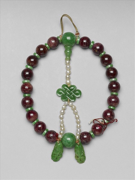 舊玉碧璽等手串