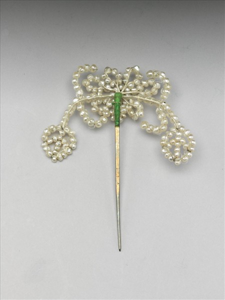 珍珠花簪