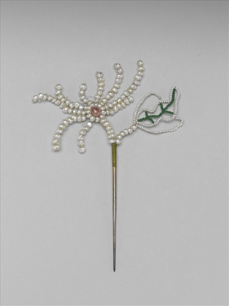 珍珠花簪