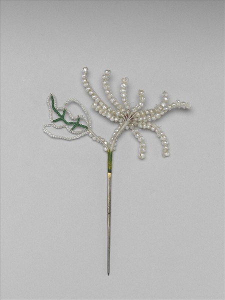 珍珠花簪