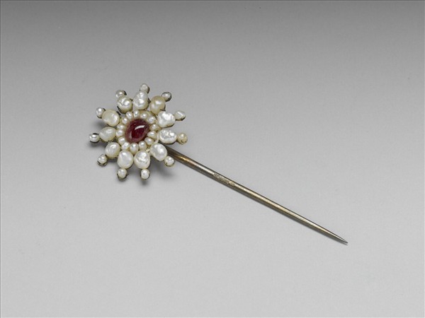 珍珠花簪