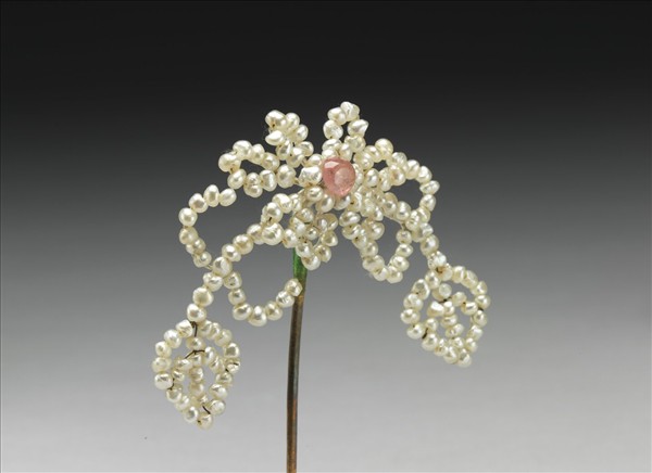 珍珠花簪
