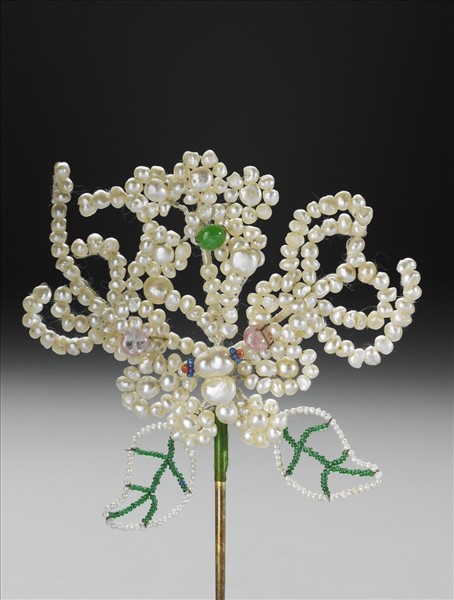 珍珠花簪