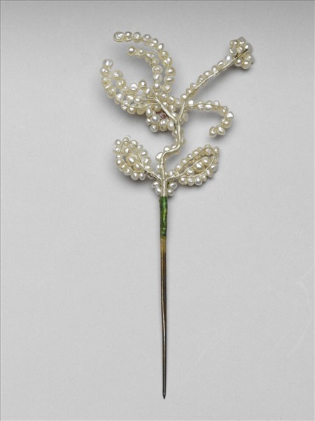 珍珠花簪