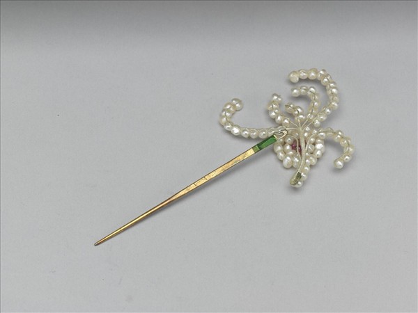 珍珠花簪