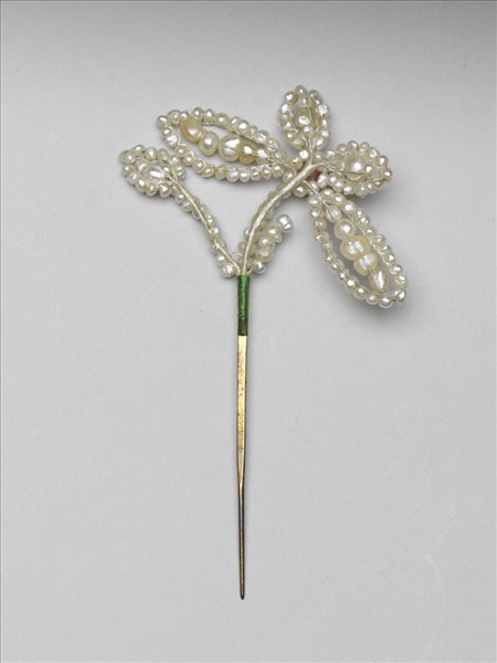 珍珠花簪