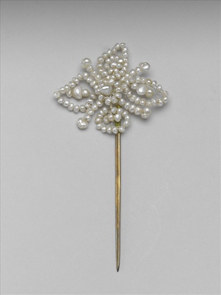 珍珠花簪