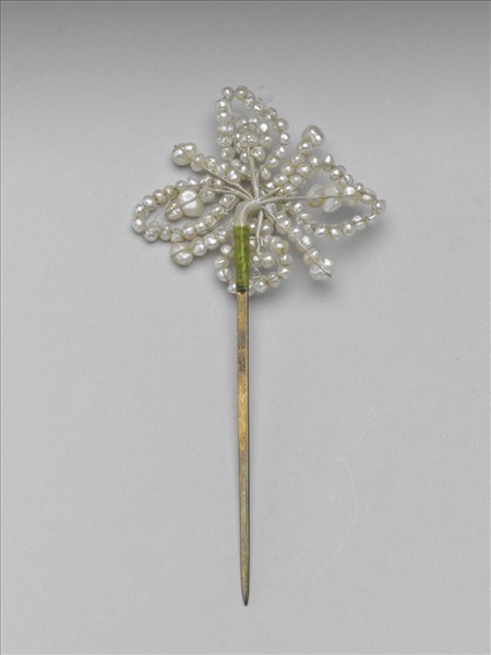 珍珠花簪