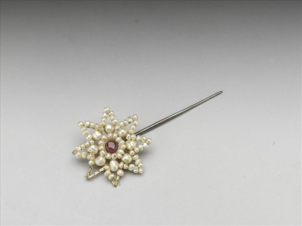 珍珠花簪