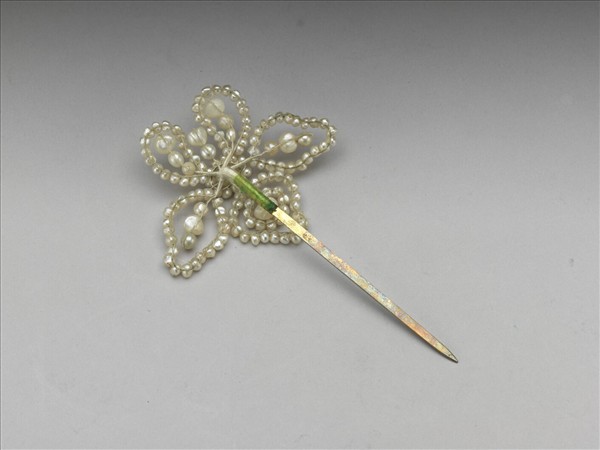 珍珠花簪