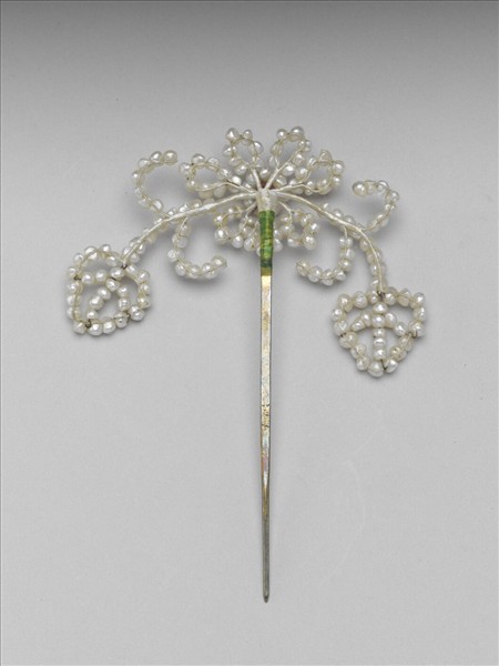 珍珠花簪