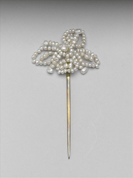 珍珠花簪