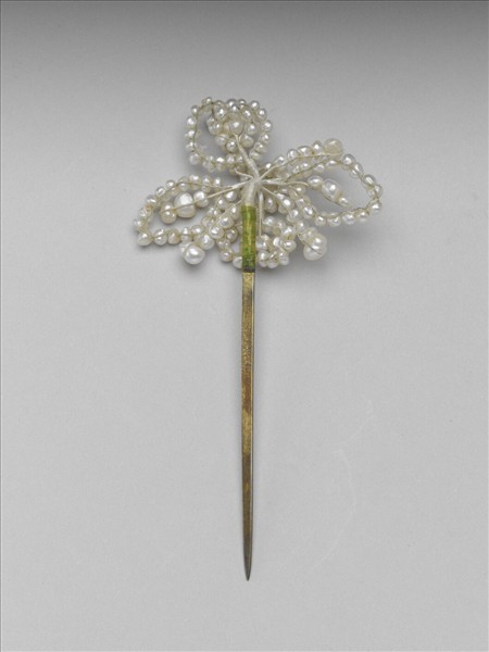 珍珠花簪
