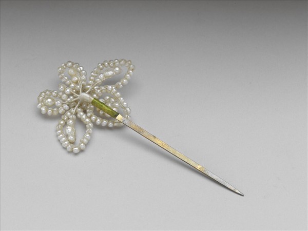 珍珠花簪