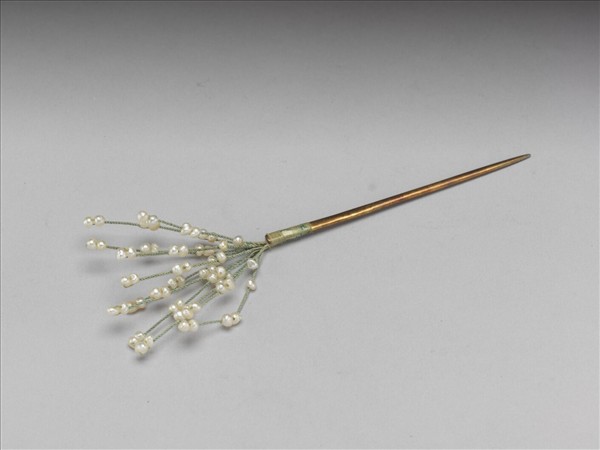 珍珠花簪
