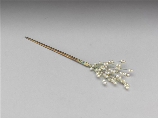 珍珠花簪