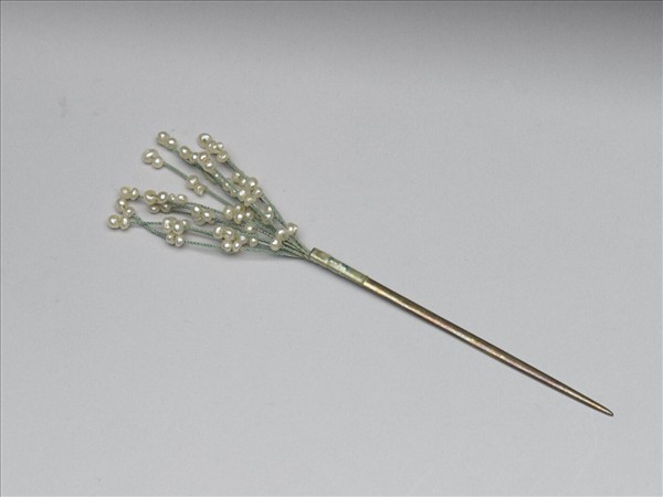 珍珠花簪
