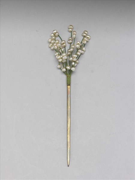 珍珠花簪