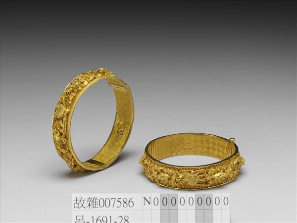 金纍絲水族鐲（二件）