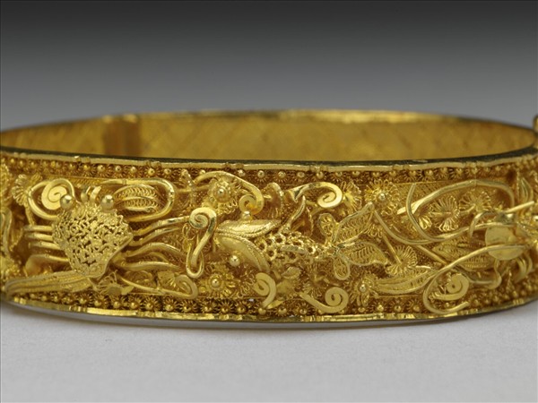 金纍絲水族鐲（二件）