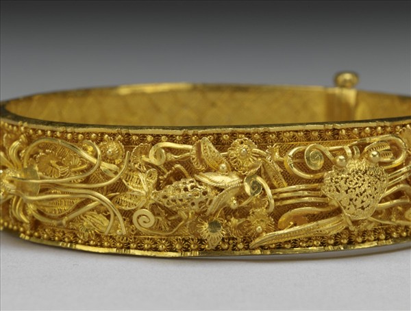 金纍絲水族鐲（二件）