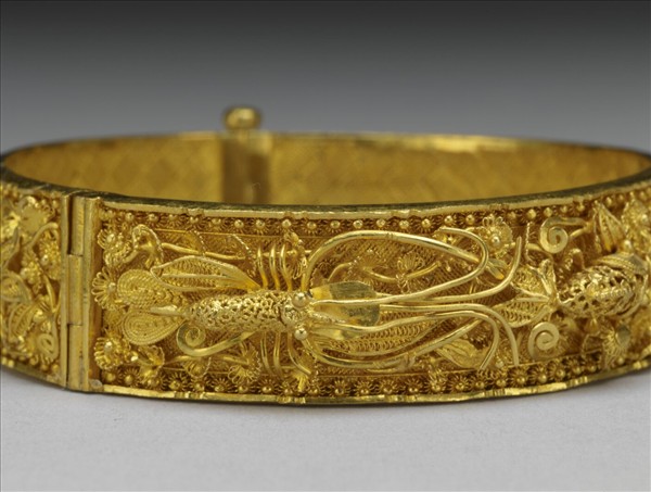 金纍絲水族鐲（二件）