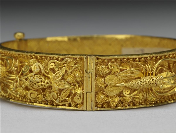 金纍絲水族鐲（二件）