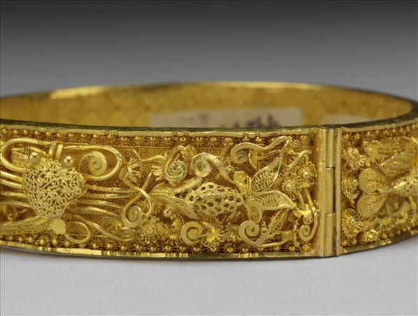 金纍絲水族鐲（二件）